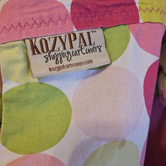 Polka Dot KozyPal Shopping Cart Cover - Picture 3 of 3